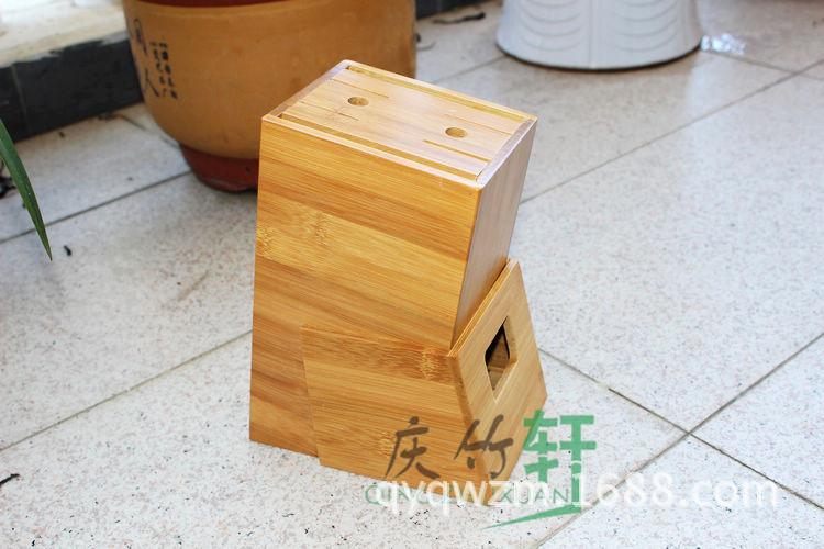 楠竹直刀架 廚房里的自然美學(xué)與實用主義
